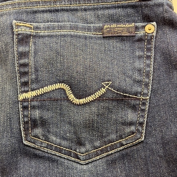 7 For All Mankind Gwenevere Ankle Mid Rise Size 26 - Picture 15 of 16